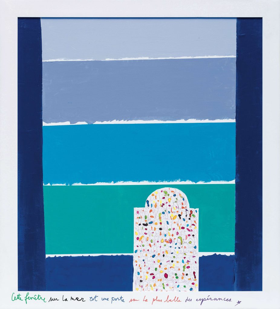 Tahar Ben Jelloun’s Exhibition at L’Atelier 21